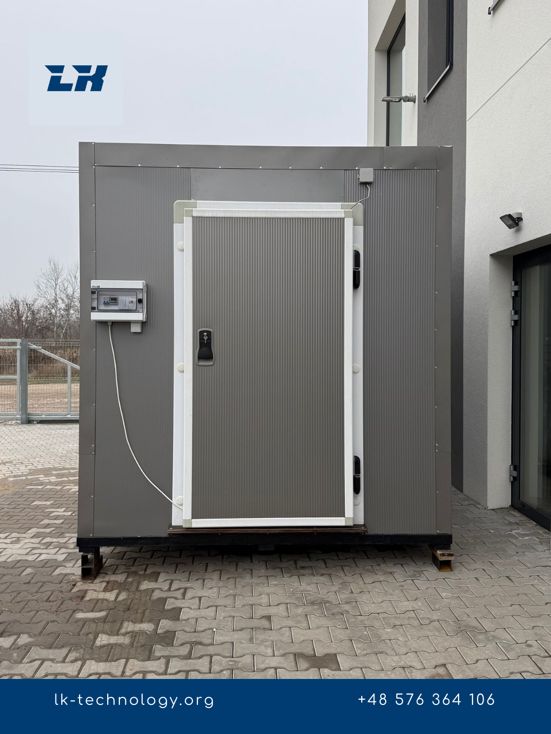 Komora mroźnicza, chłodnicza, chłodnia, mroźnia 3,6 x 2,4 x 2,5 m