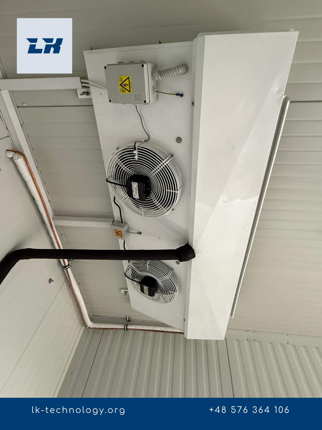 Komora chłodnicza, chłodnia, kontener chłodniczy 3,6 x 2,4 x 2,5 m