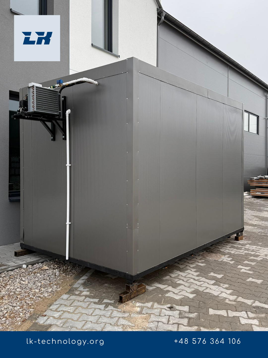 Komora mroźnicza, chłodnicza, chłodnia, mroźnia 3,6 x 2,4 x 2,5 m