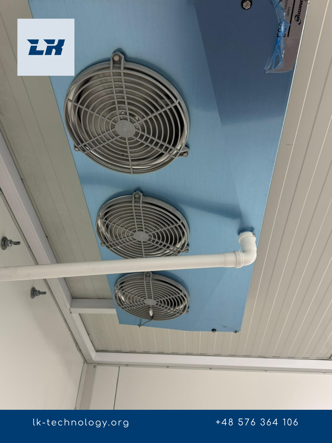 Komora mroźnicza, chłodnicza, chłodnia, mroźnia 3,6 x 2,4 x 2,5 m