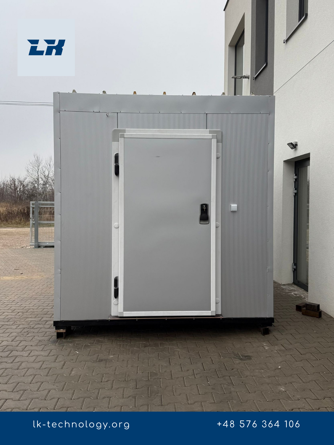 Komora chłodnicza, chłodnia, kontener chłodniczy 3,6 x 2,4 x 2,5 m