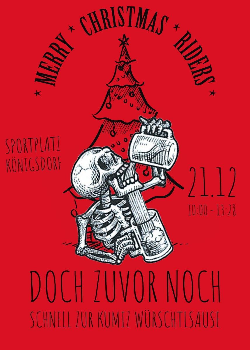 Merry Christmas RidersKUMIZ Würschtlsause