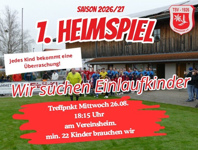 1. Heimspiel