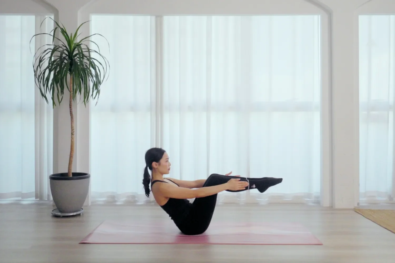 Day 2 of 7 Days to Better Posture: core strength and control, online Pilates with Angela