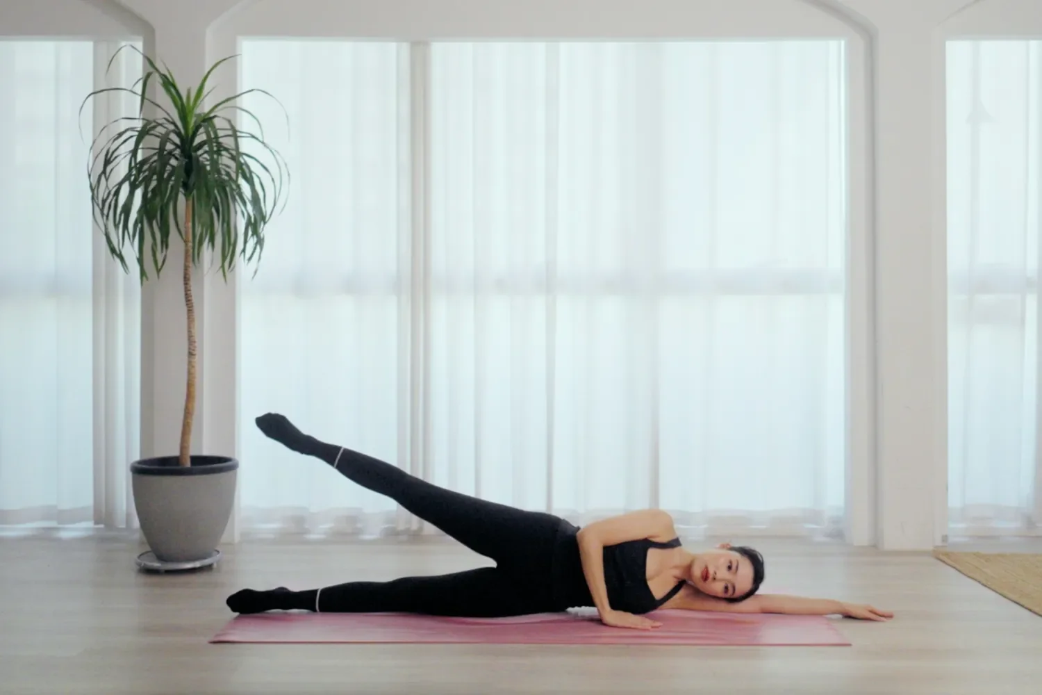 Day 3 of 7 Days to Better Posture: glute activation and pelvic stability, online Pilates with Angela