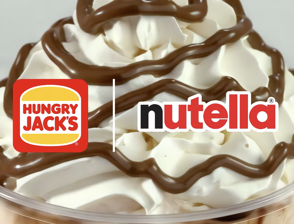 Hungry Jacks | Nutella Iced Coffee | Track: 'Ice Ice Baby'
