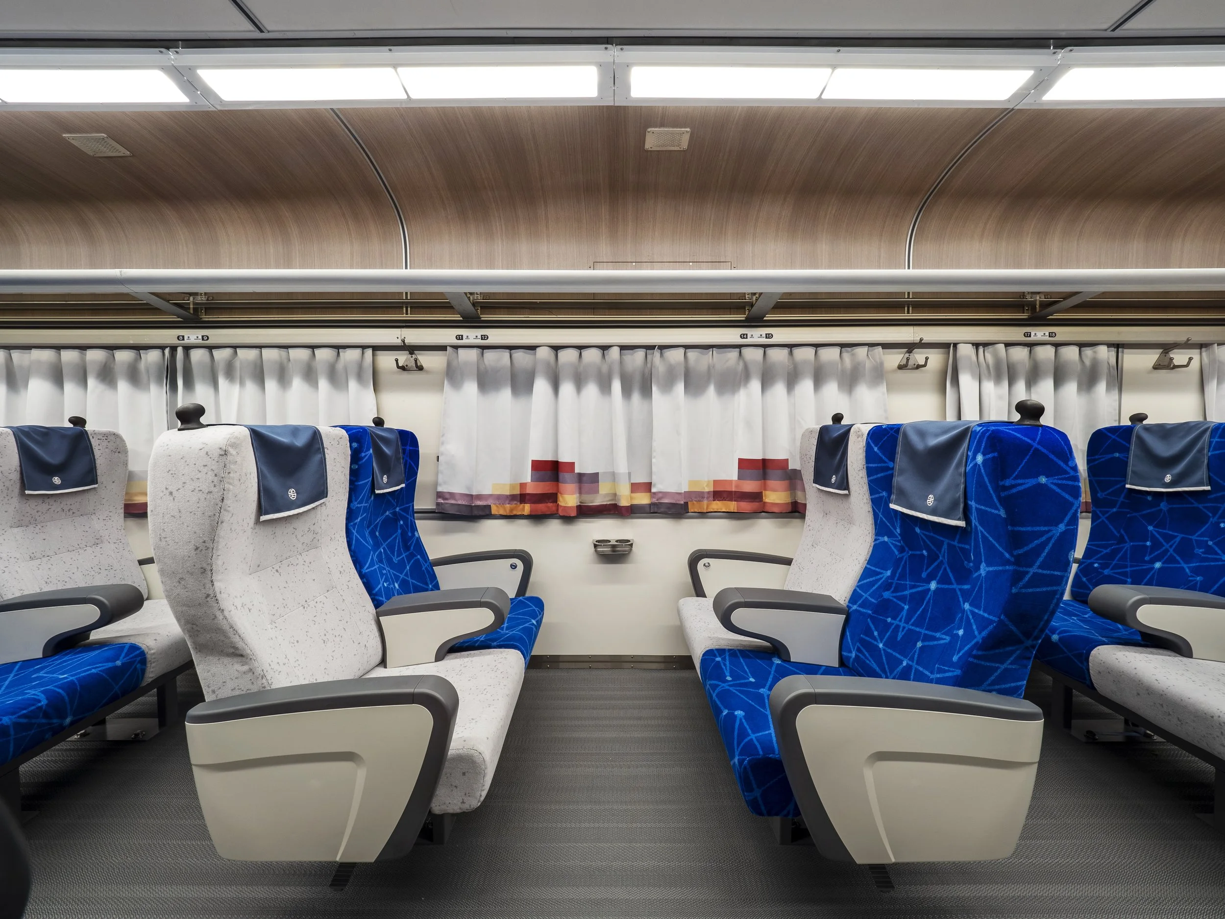 Taiwan Railway Railcar Project Interior