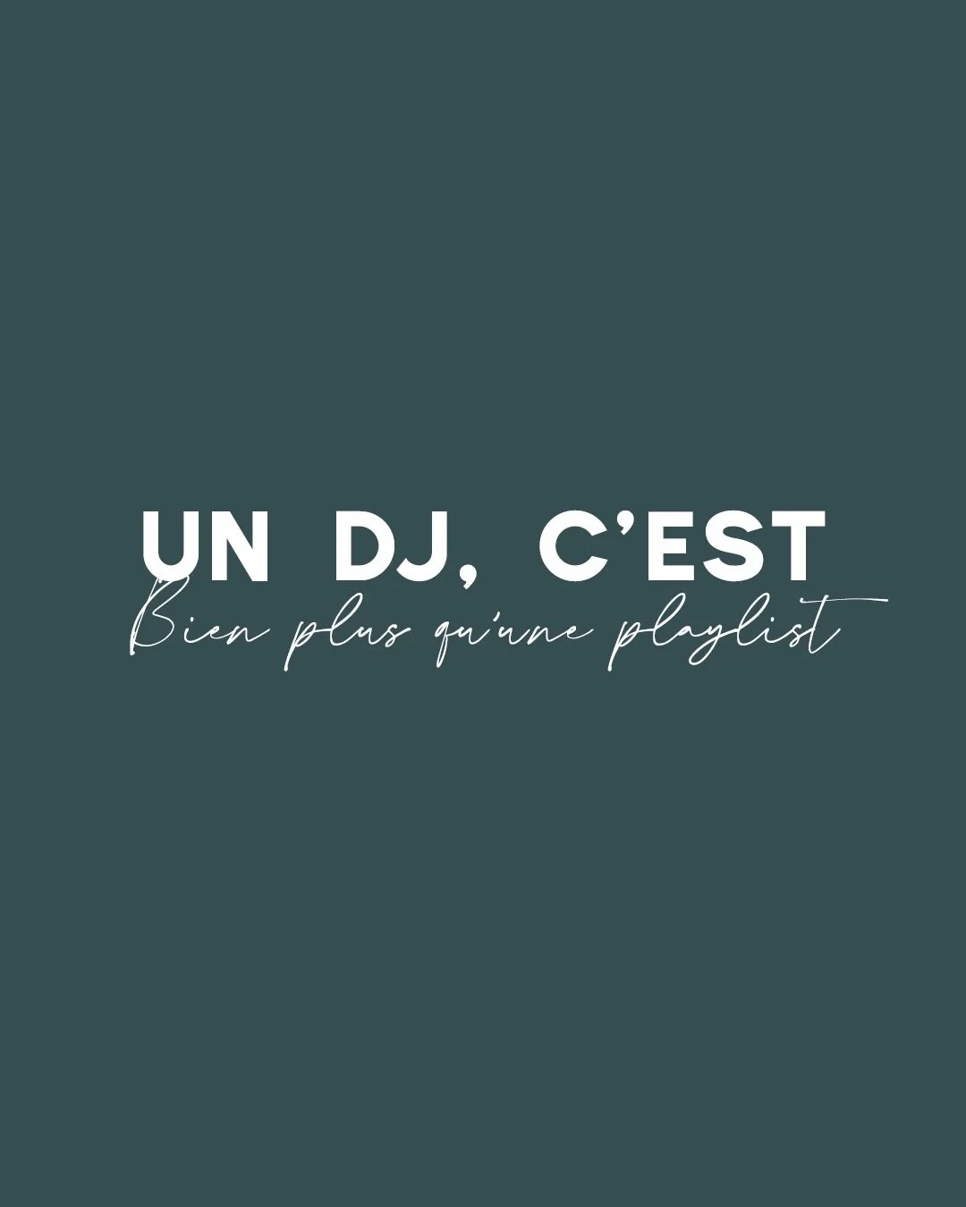 DJ, c&rsquo;est juste quelqu&rsquo;un qui met de la musique le jour J ?

En r&eacute;alit&eacute;, notre travail commence bien avant...

Du premier &eacute;change o&ugrave; on apprend &agrave; vous conna&icirc;tre, &agrave; la lecture en temps r&eacu