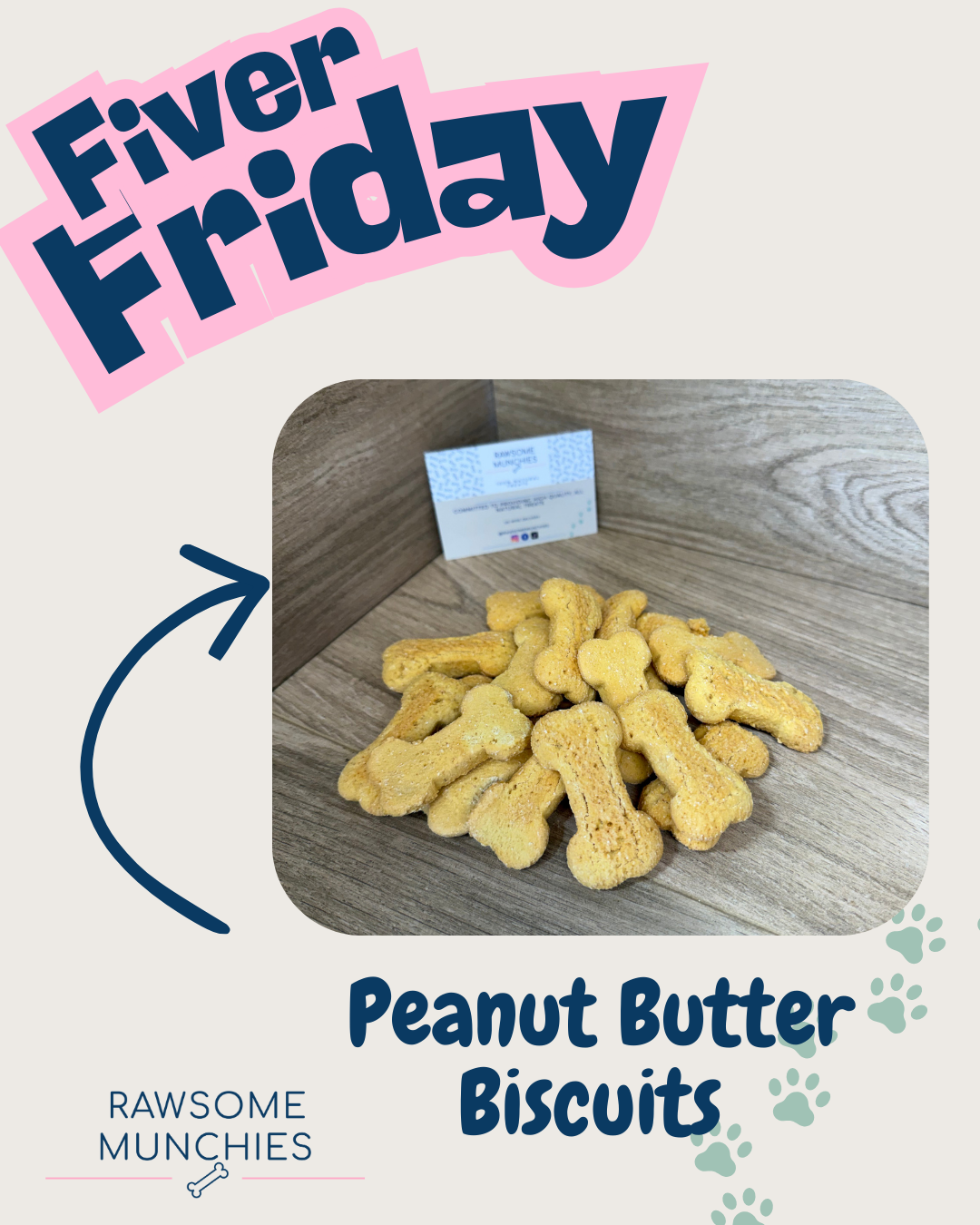Fiver Friday Life of Riley Peanut Butter Biscuits 150g