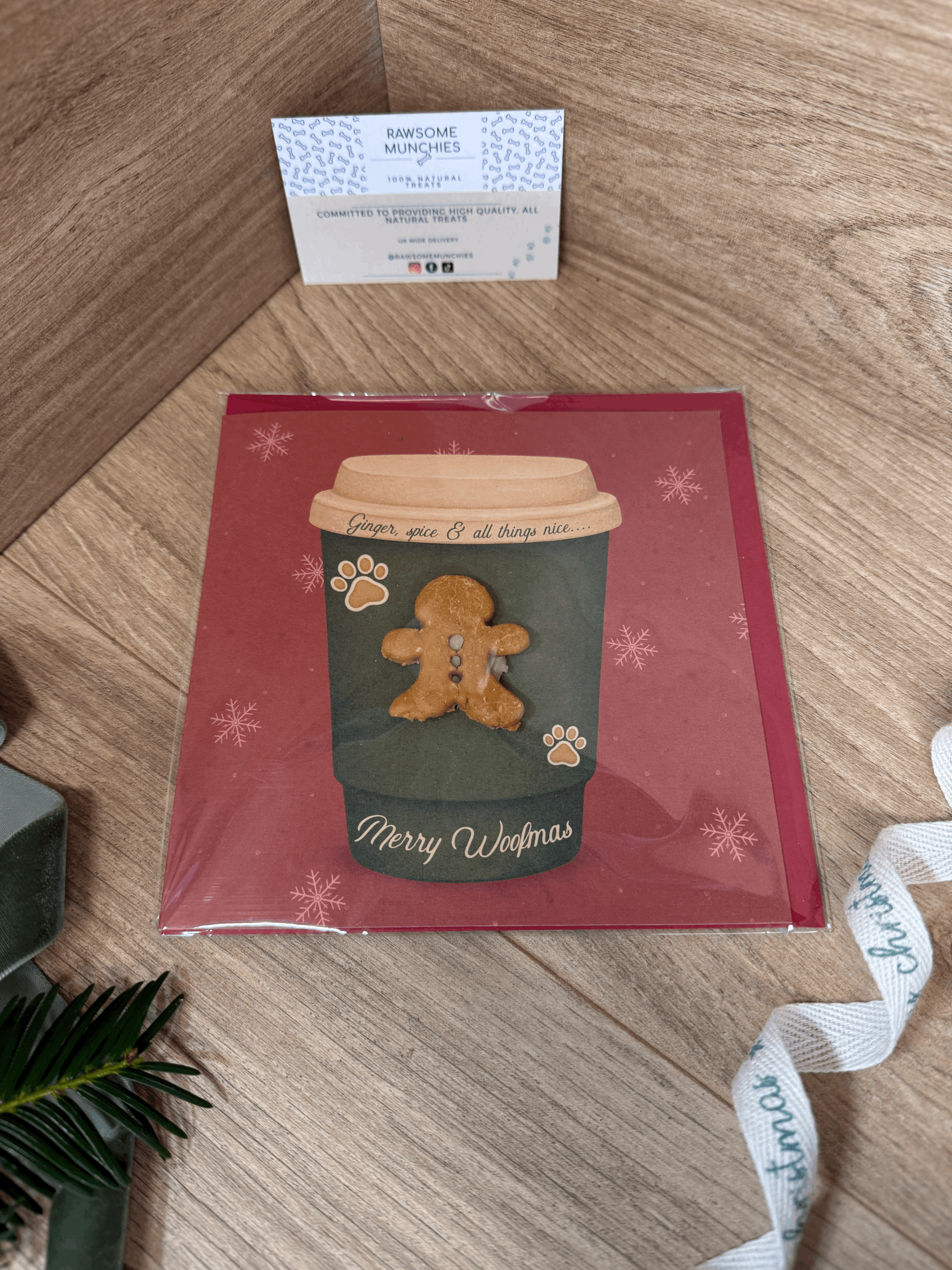 'Treatings' Card - Woofmas / Christmas Edition