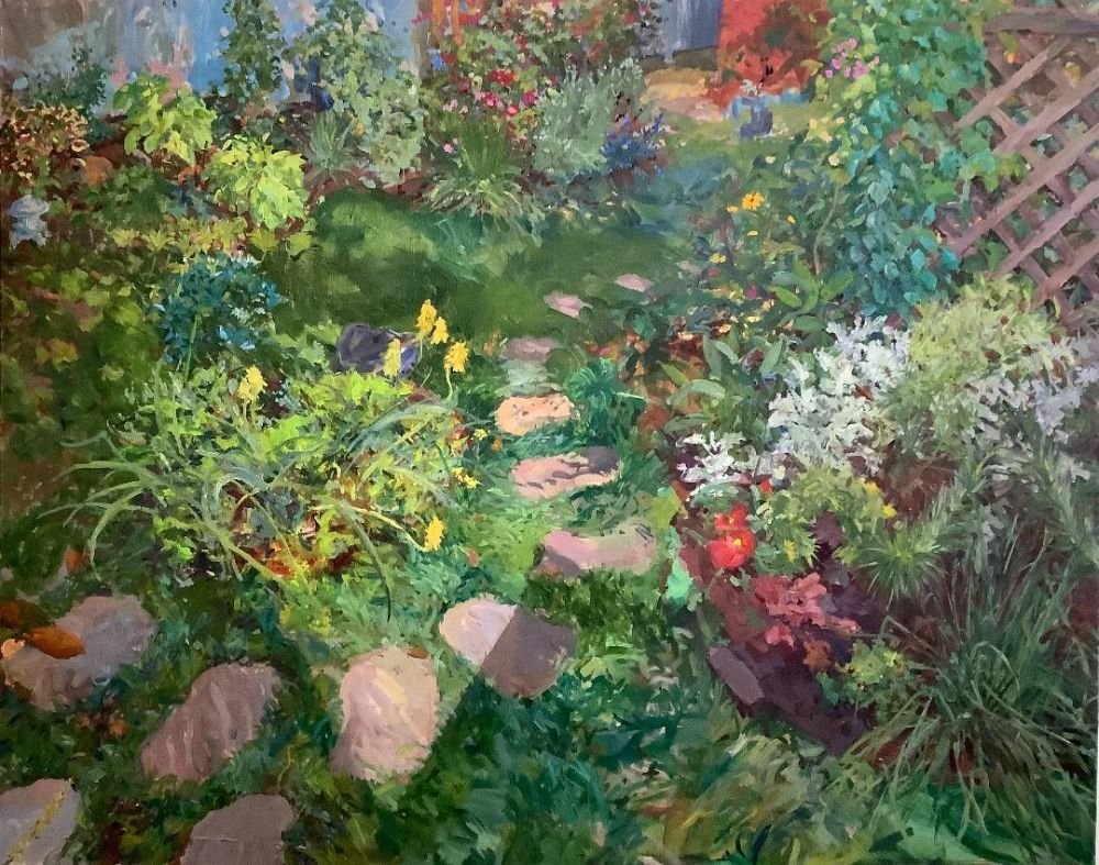 Popsicles
2022
oil on canvas
48" x 60"