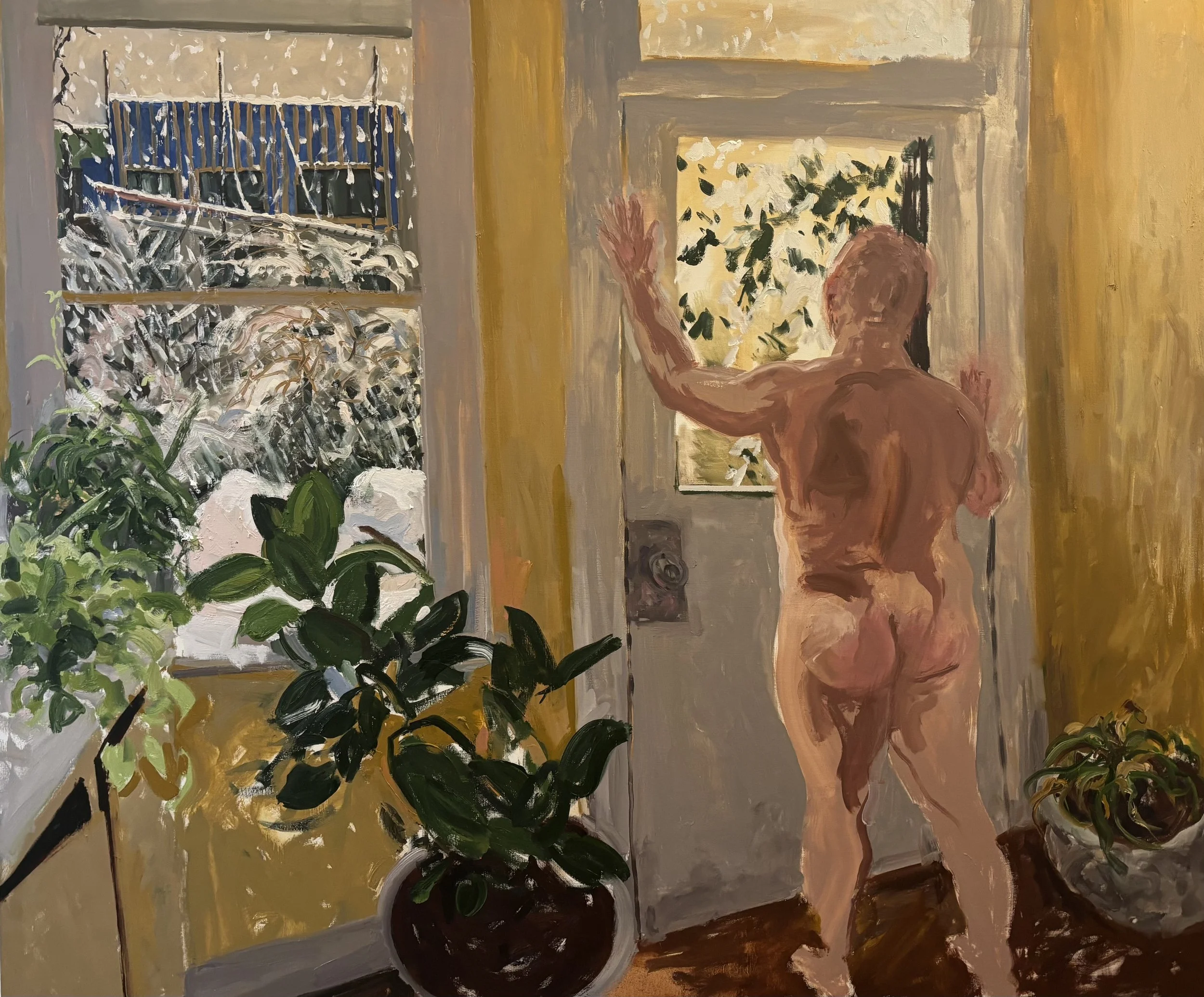 Snow Day  
2026 
oil on canvas 
60" x 72"