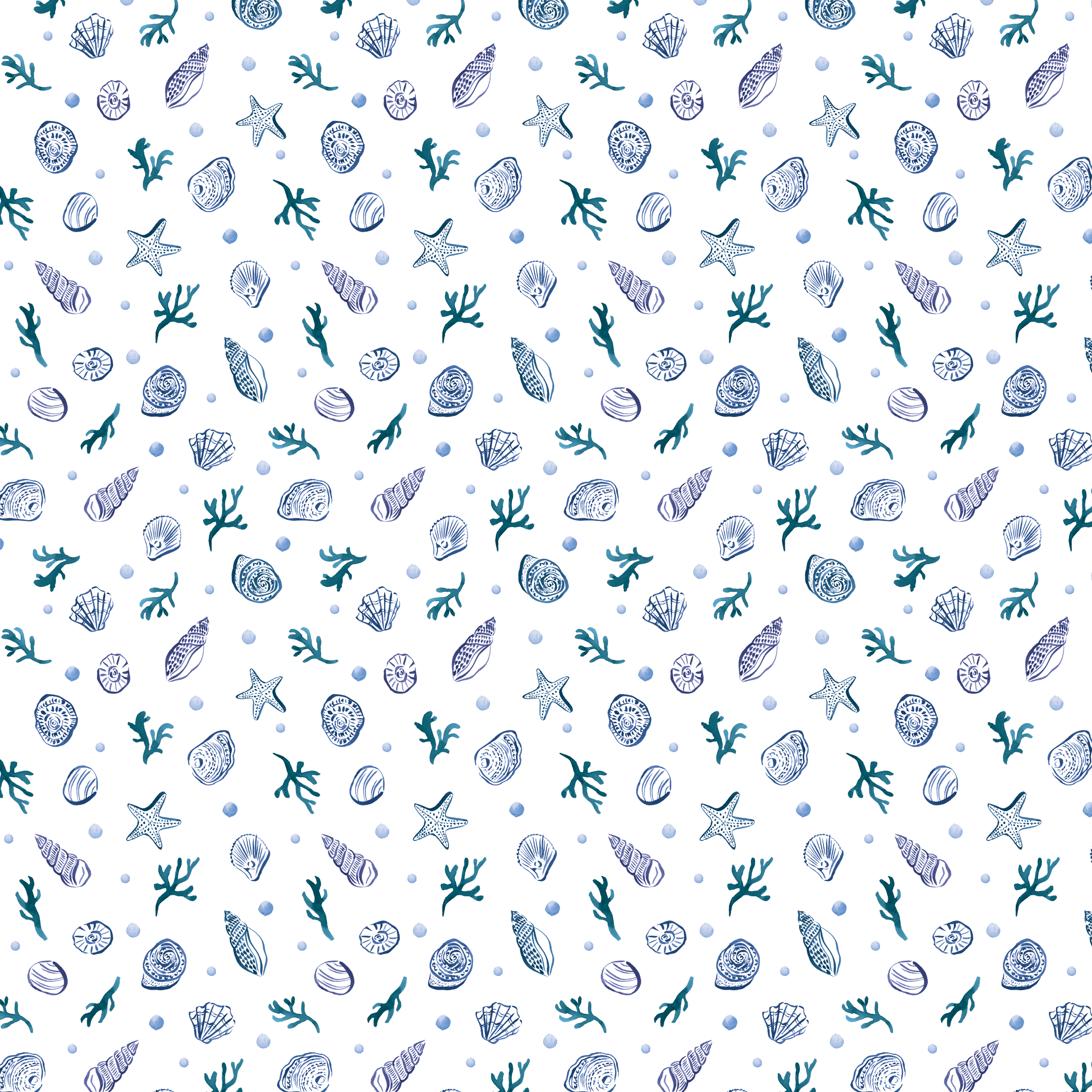 Inky shell pattern
