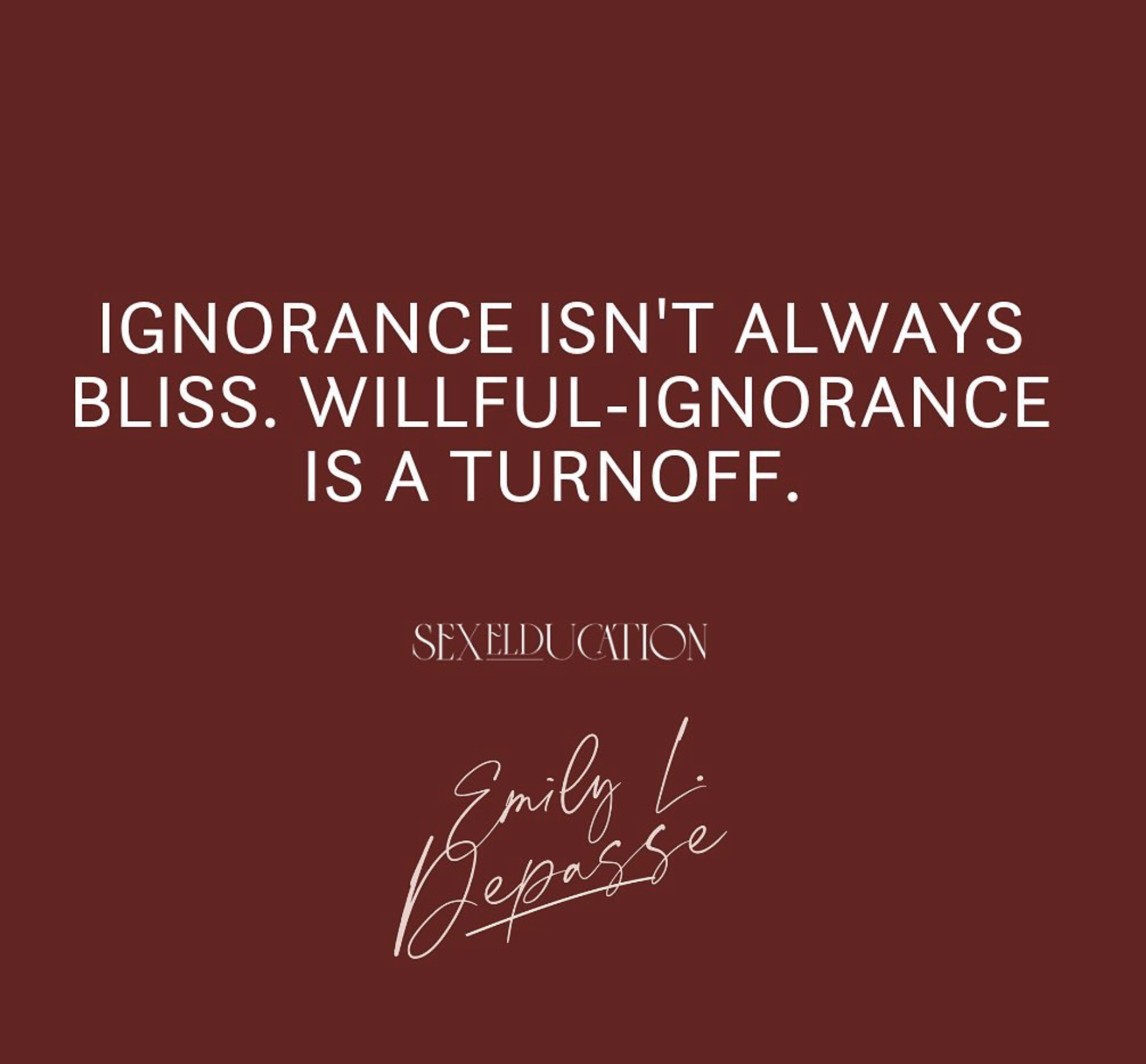 Confronting Ignorance: The Challenge of Educating Those Who Resist Knowledge