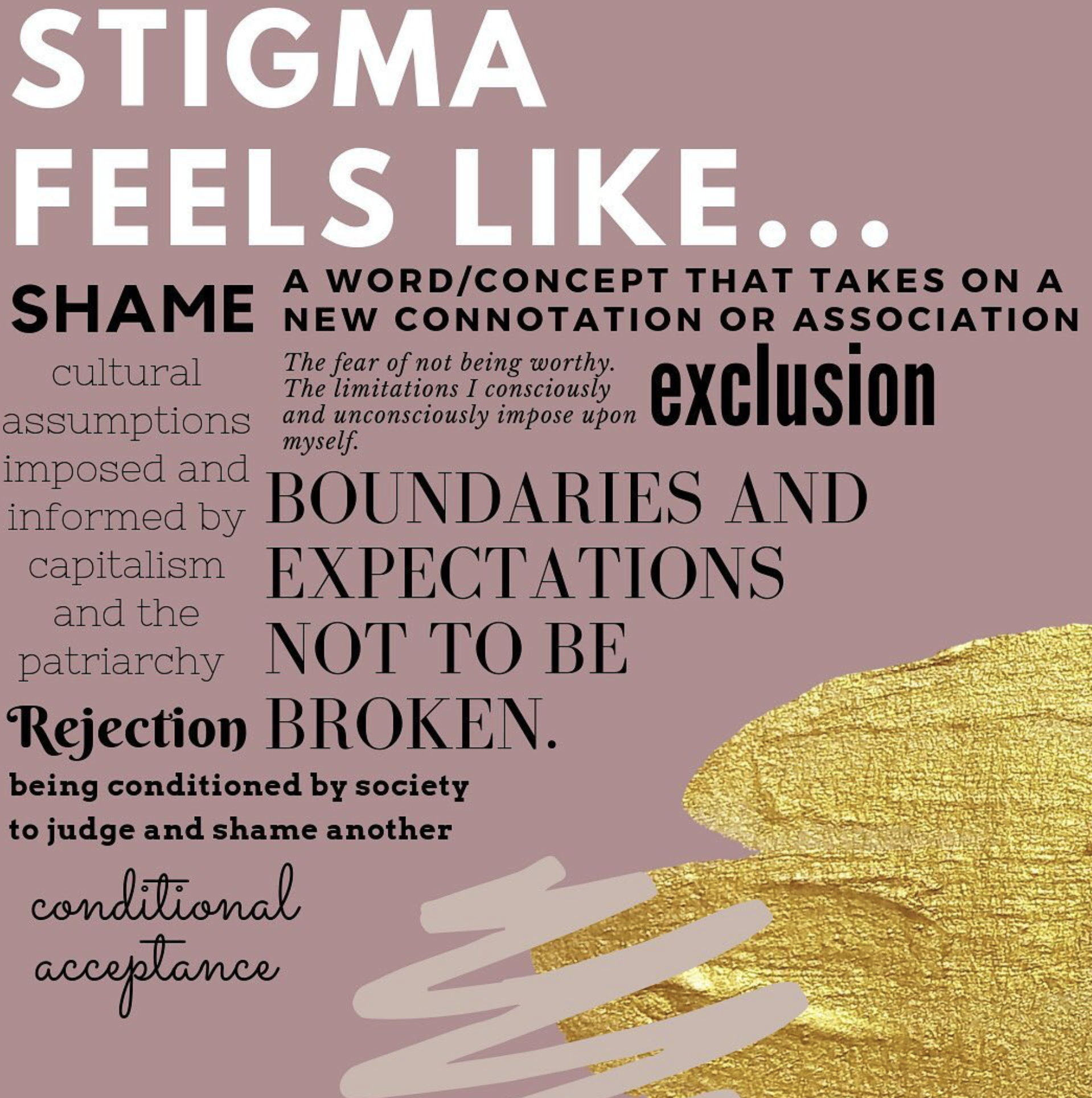 STI Stigma Feels Like... 