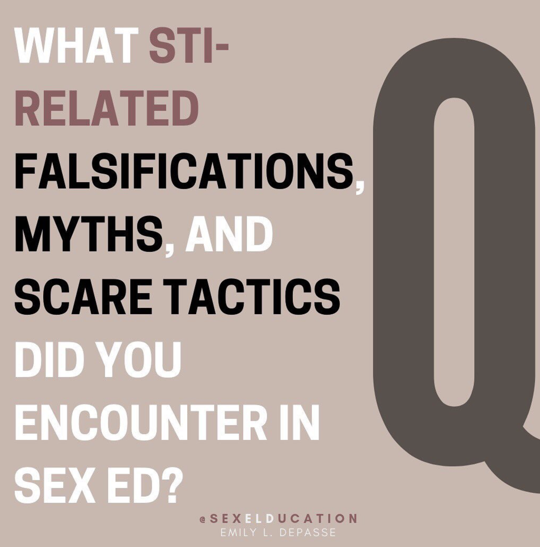 STI Myths from Sex Ed