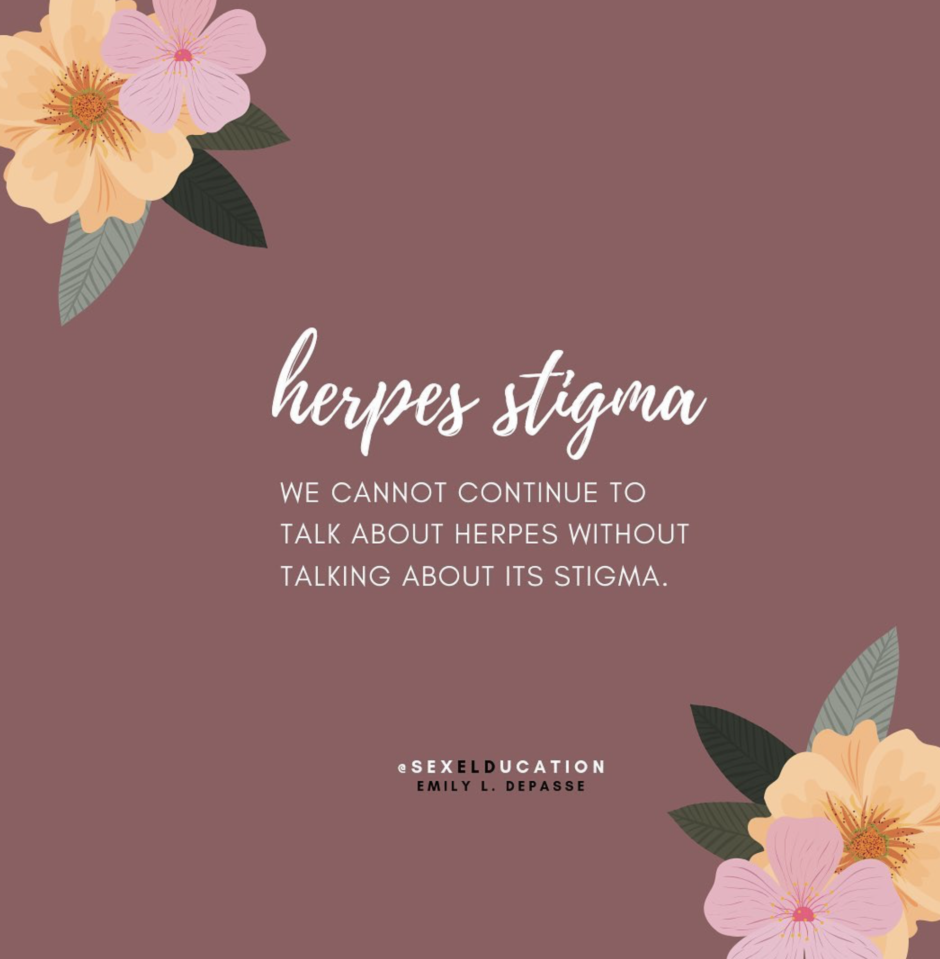 Herpes Stigma 