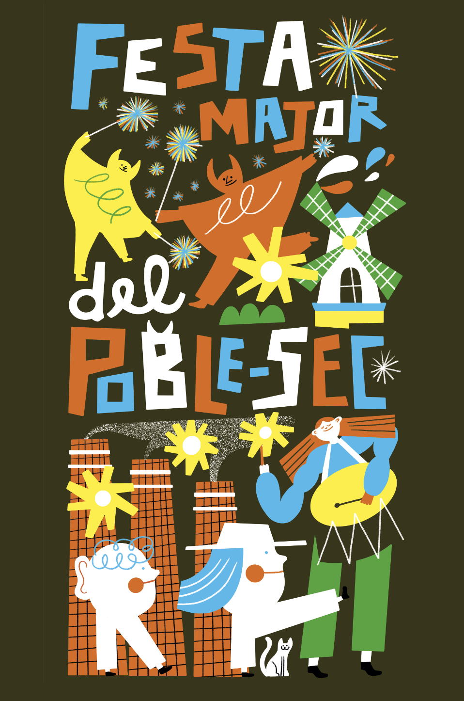 Cartel Festa Major Poble-sec