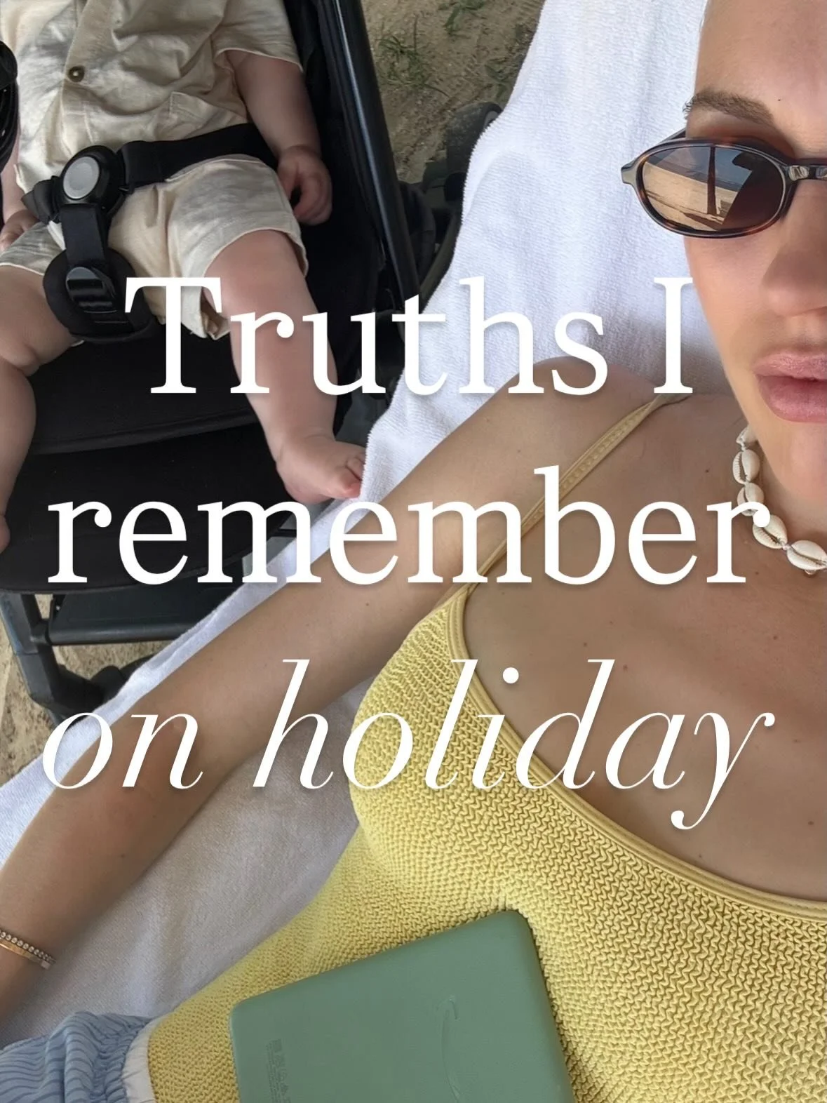 Things I realised or remember on holiday. Sometimes you need to be away from your life to actually see it. 

Burnout | Rest | Family life | Motherhood | Life coach