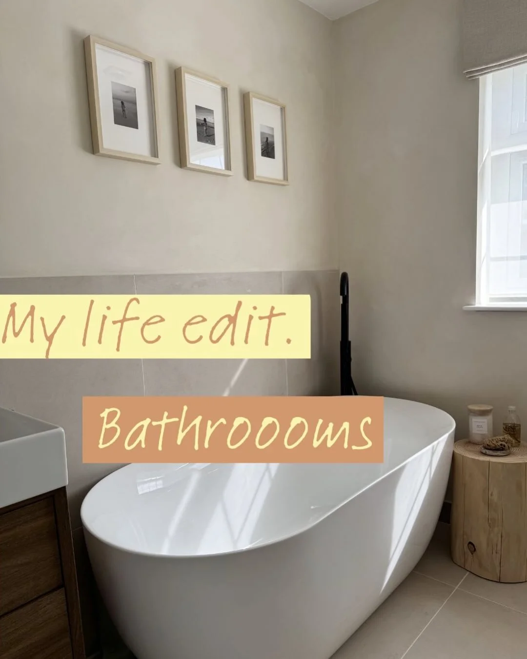 I&rsquo;m close to the finish line for my Life Edit now, the bathrooms are ticked off the list and will stay this clean for all of 2 days! 

My life edit - Development coach - Cleaning - Organising - Motherhood