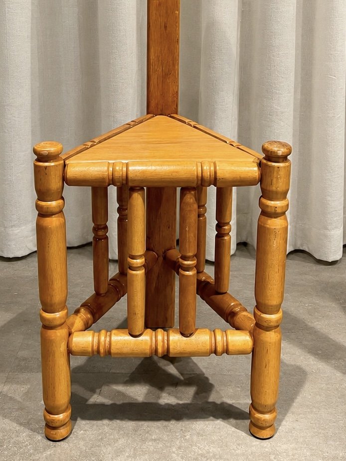eclectic vintage accent chair