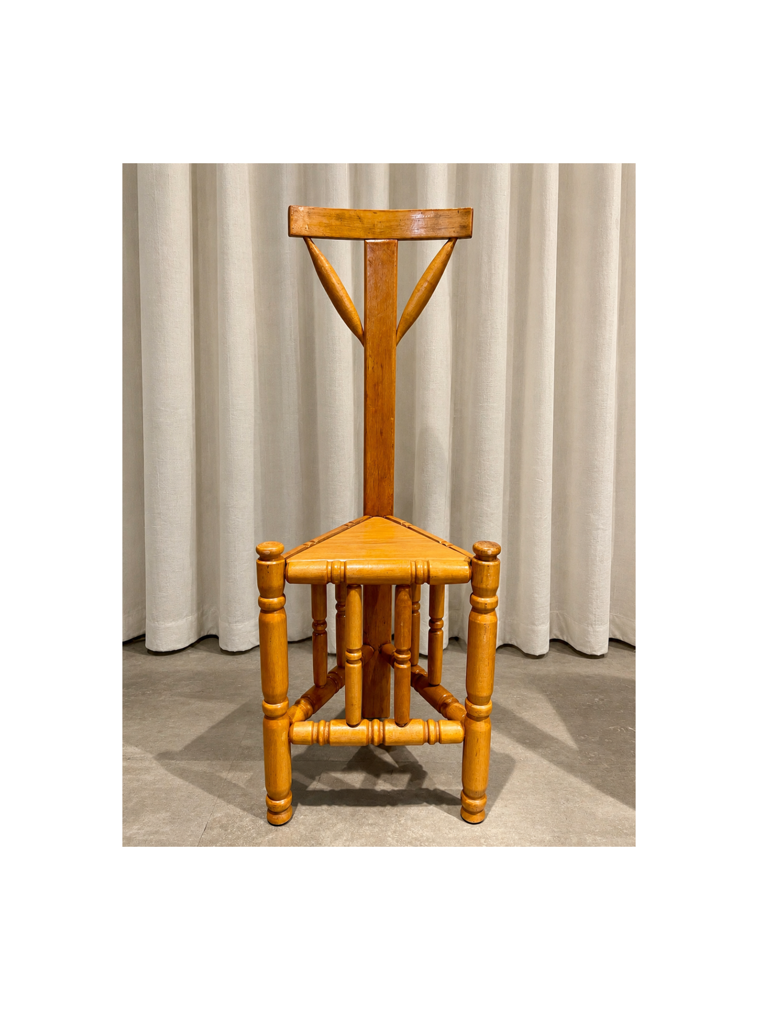 eclectic vintage accent chair