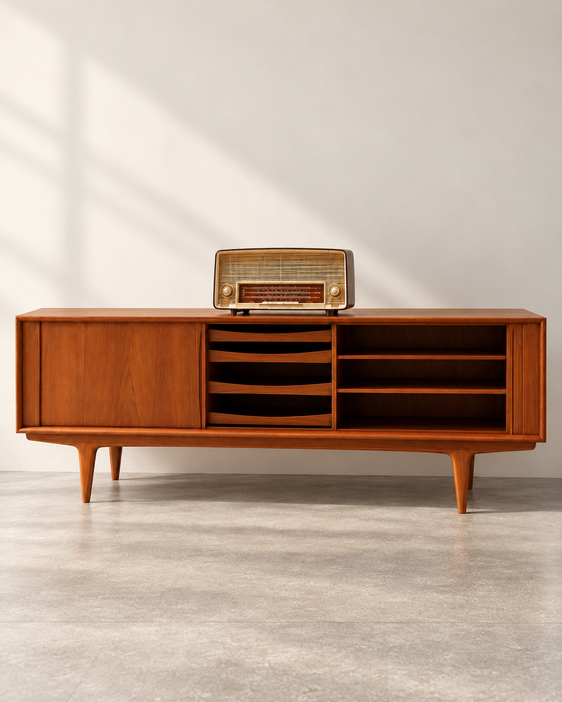 Vintage sideboard Bernhard Pedersen & Søn - Denmark