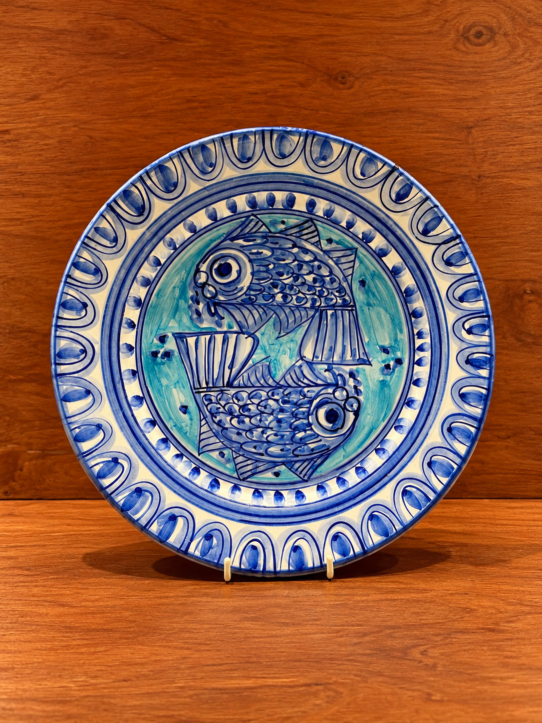 Vintage Porches Portuguese Fish Plate