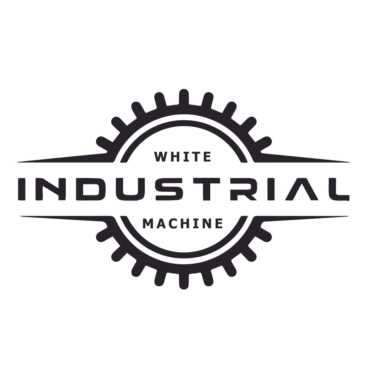 White Industrial Machine 