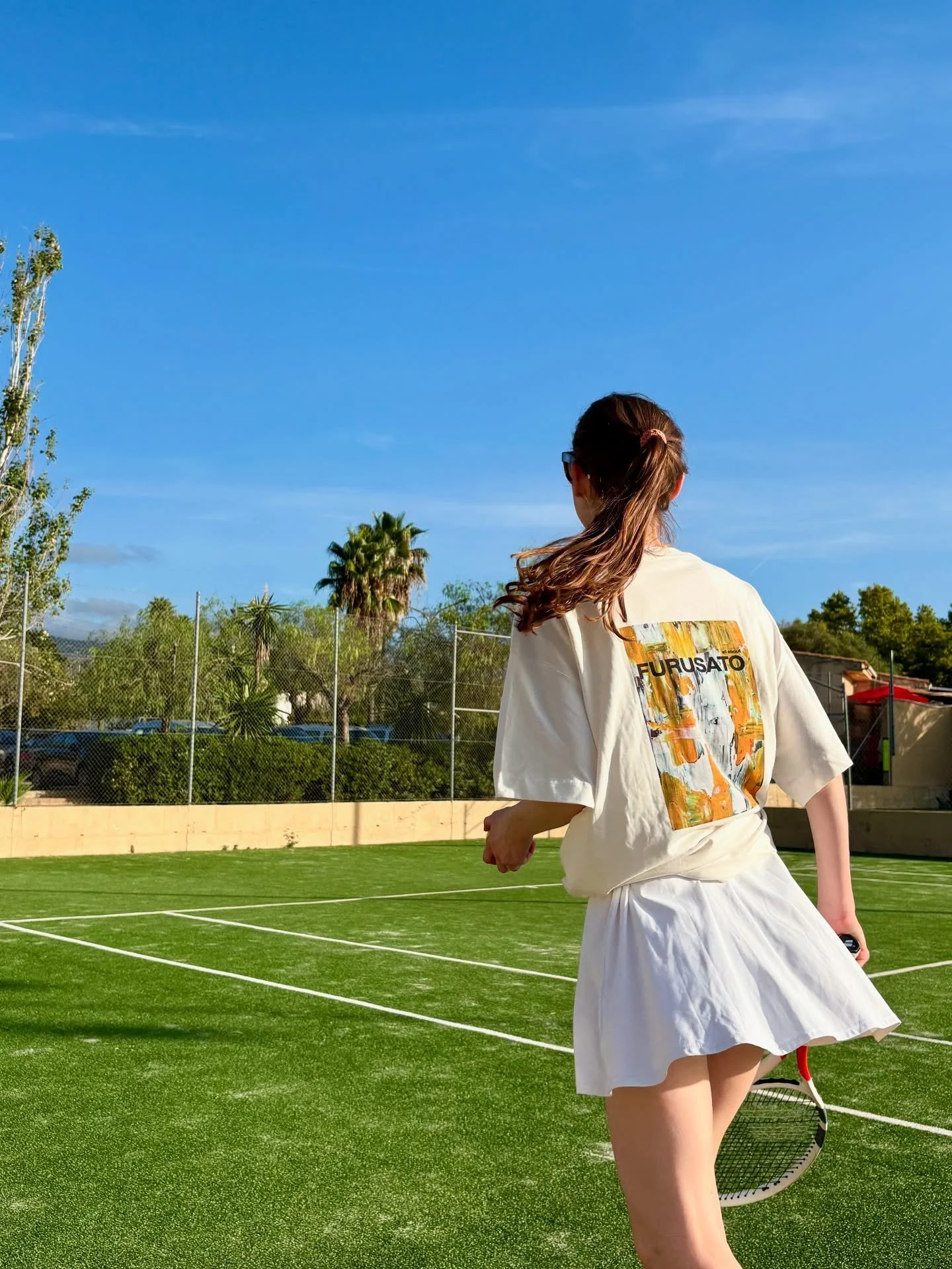 late summer days.🎾