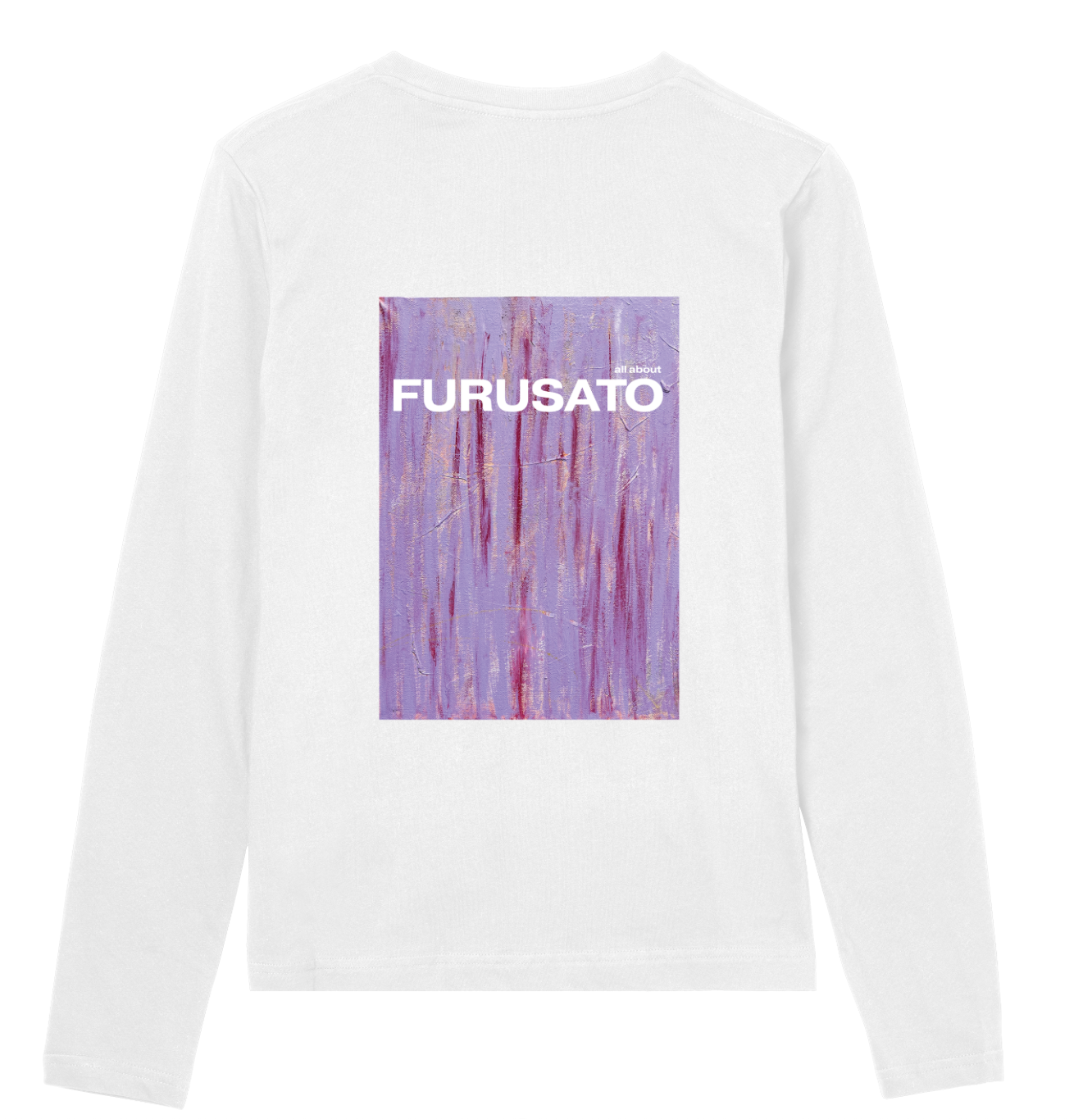 CozyCore longsleeve lila Damen