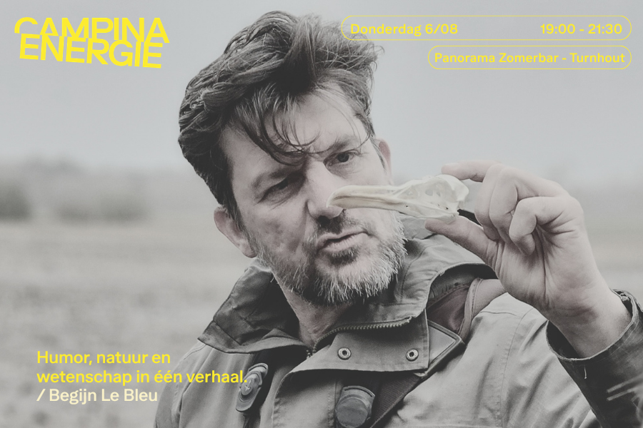 Begijn Le Bleu: Humor, natuur en wetenschap in één verhaal.
