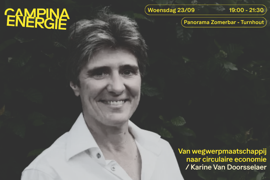Karine Van Doorsselaer: Van wegwerpmaatschappij naar Circulaire economie