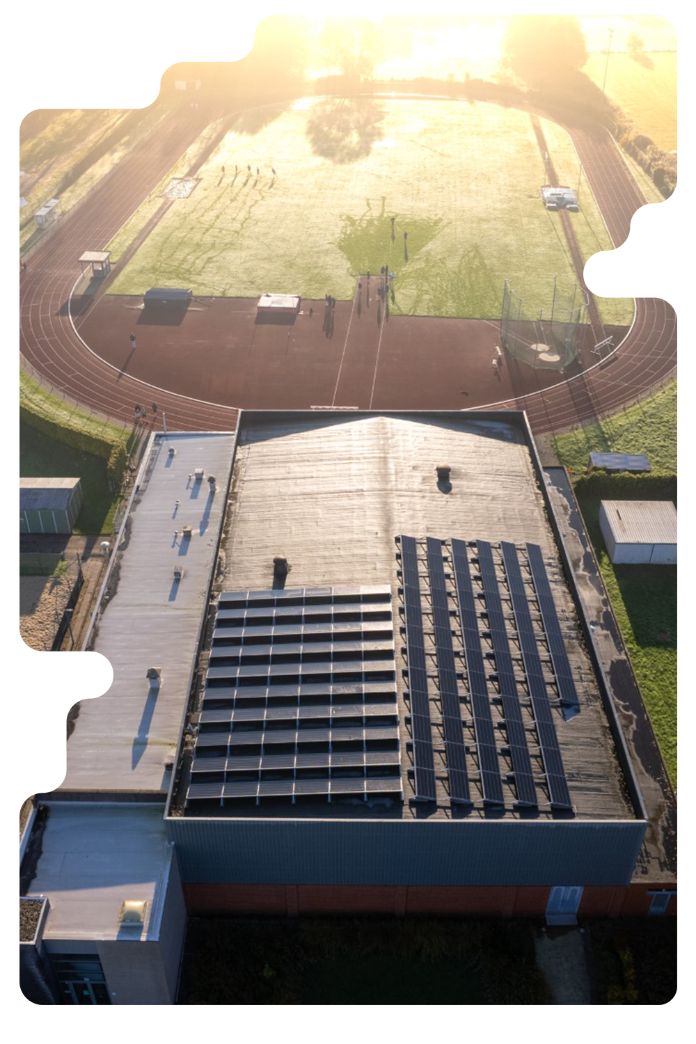 Campina Energie - Burgercoöperatie voor duurzame energie in de kempen - Sporthal pv