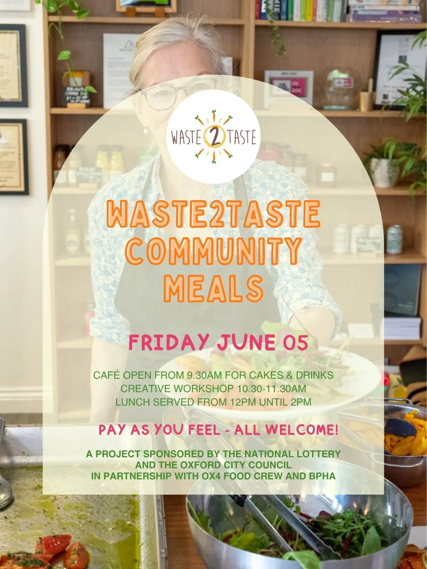 Happening this Friday! Our Community Day 🫶

We will open our caf&eacute; doors at 9.30am as usual, serving breakfast, drinks, cake and snacks

At 10.30 we'll be hosting a beaded jewellery workshop where you can make yourself a pretty necklace or pai