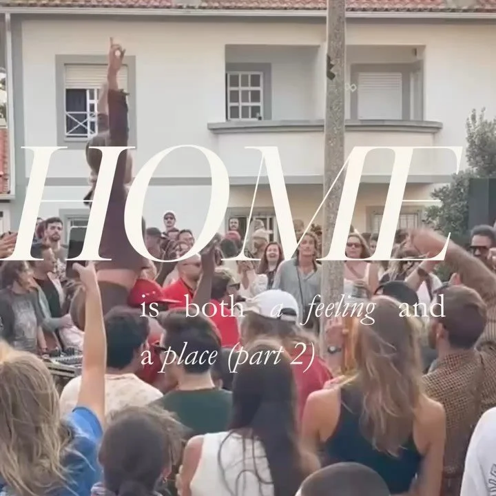 Home is both a feeling and a place ~ part 2 

Because, as it turns out, I have found another place in this world where I could instantly drop in. Where I felt at ease, authentic and open to receive all of life. 

Fuck me, what a feeling! My heart is 