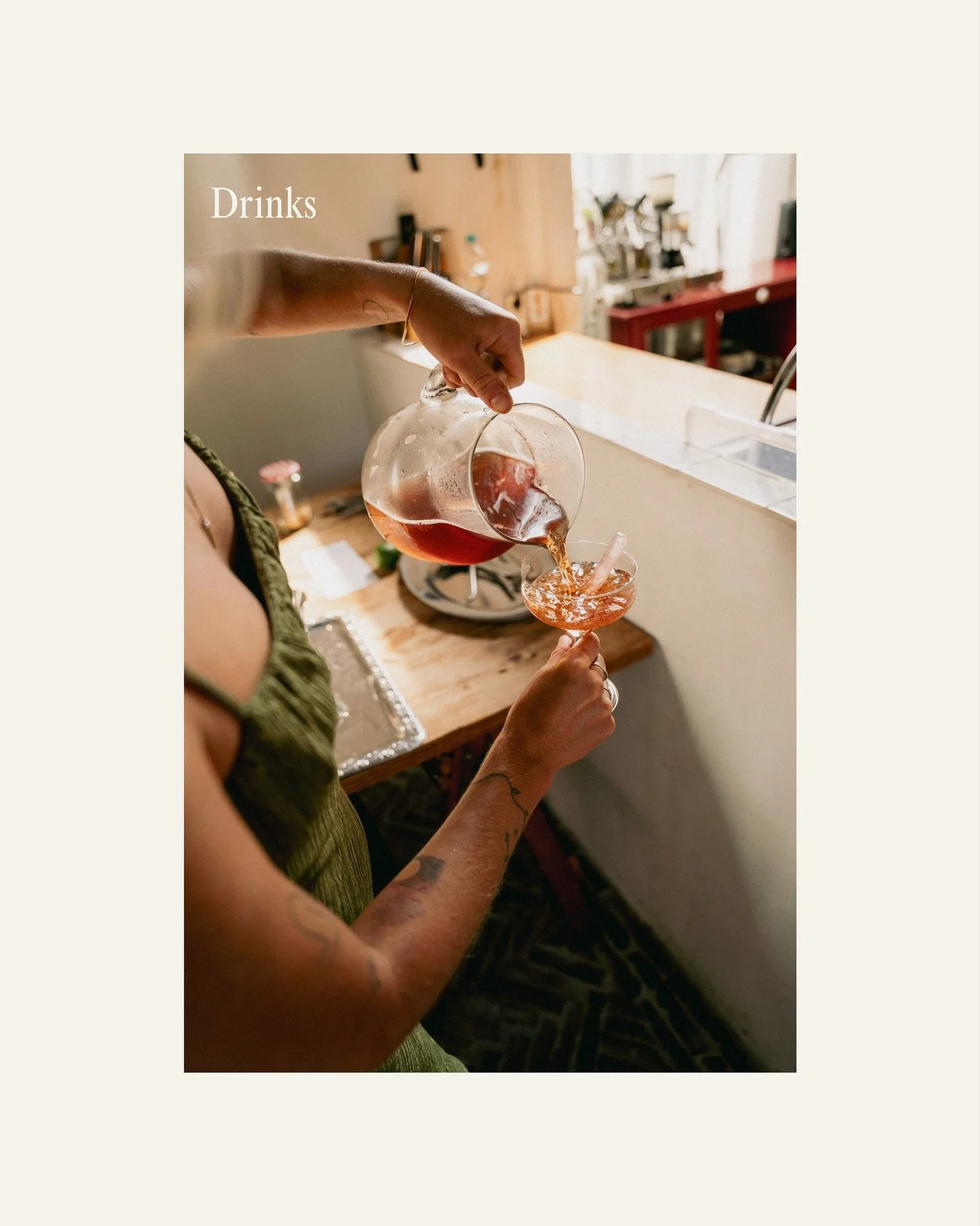 Musings: Drinks

I can spend hours curating the perfect menu &mdash; flavors balanced, textures layered, colors harmonized &mdash; yet so often, the drinks become an afterthought. A quick grab from the fridge, a last-minute pour of whatever is there.