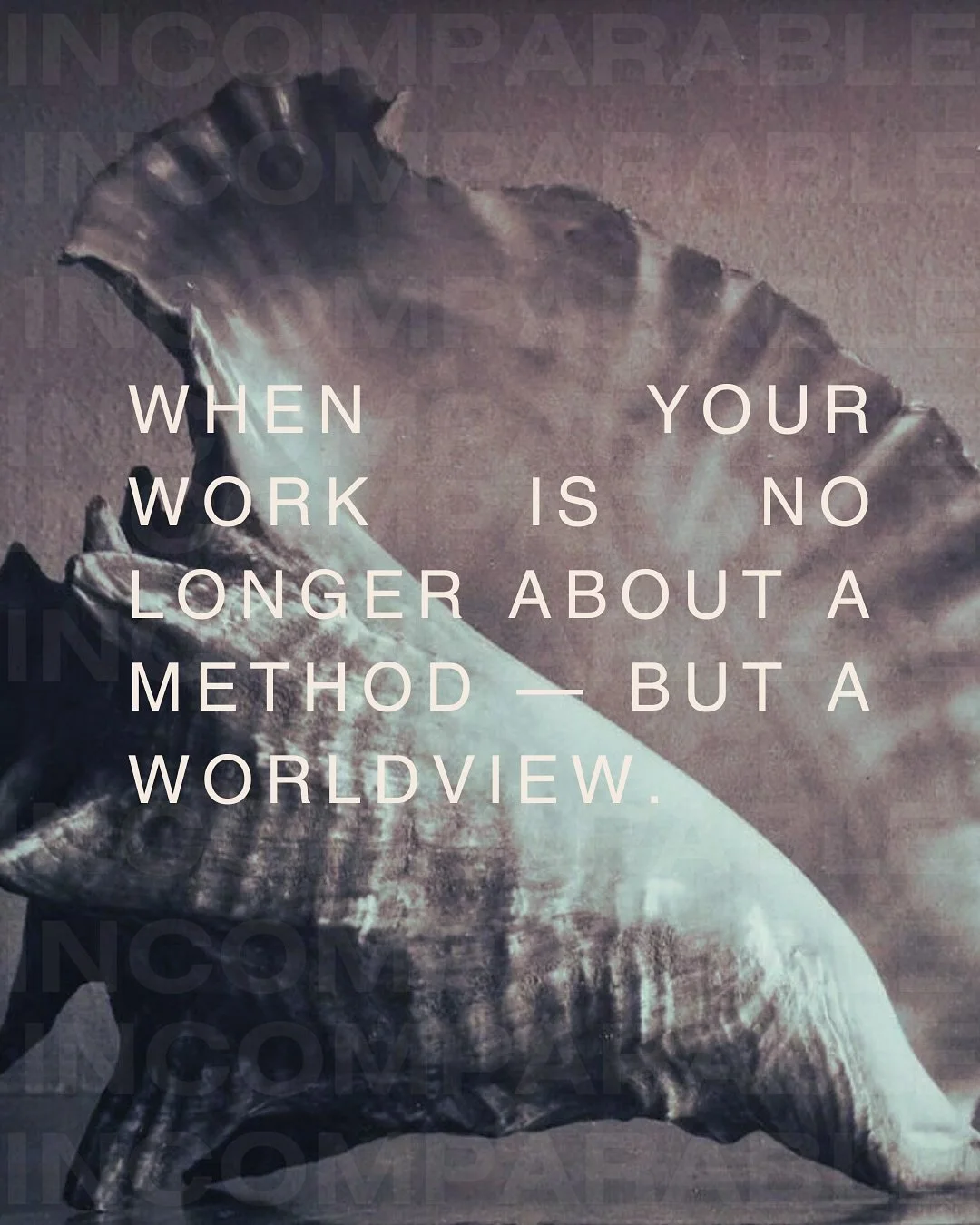 At some point, growth stops being the question.

What you&rsquo;re really left with is this:
What are you here to shape?

This Visionary Voices conversation with @chelseariffe is about moving beyond methods and metrics, and into worldview, synthesis,