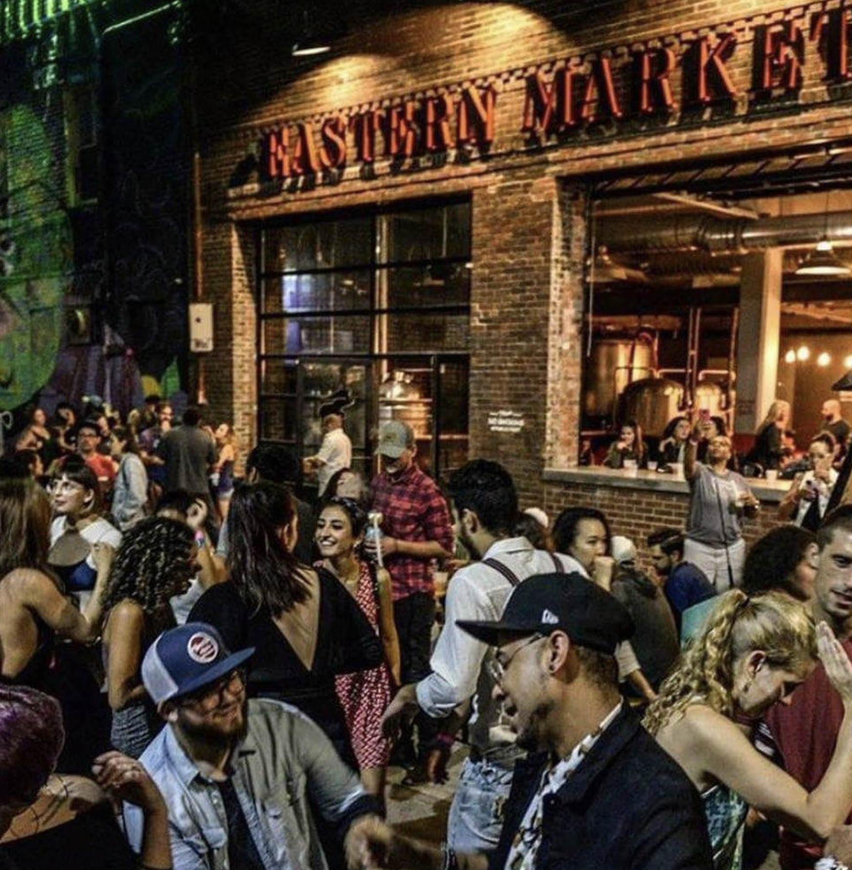 eastern market after dark