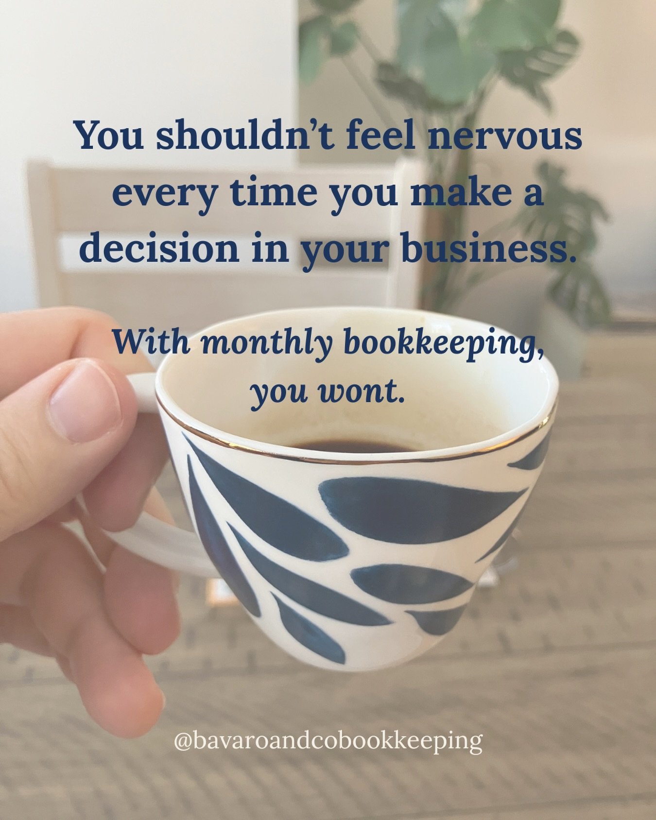 If you knew exactly what was coming in, what was leaving and what was left each month there&rsquo;d be no reason to stress about a new hire, renting a location, upgrading your equipment or turning down that client that just isn&rsquo;t a good fit. 

