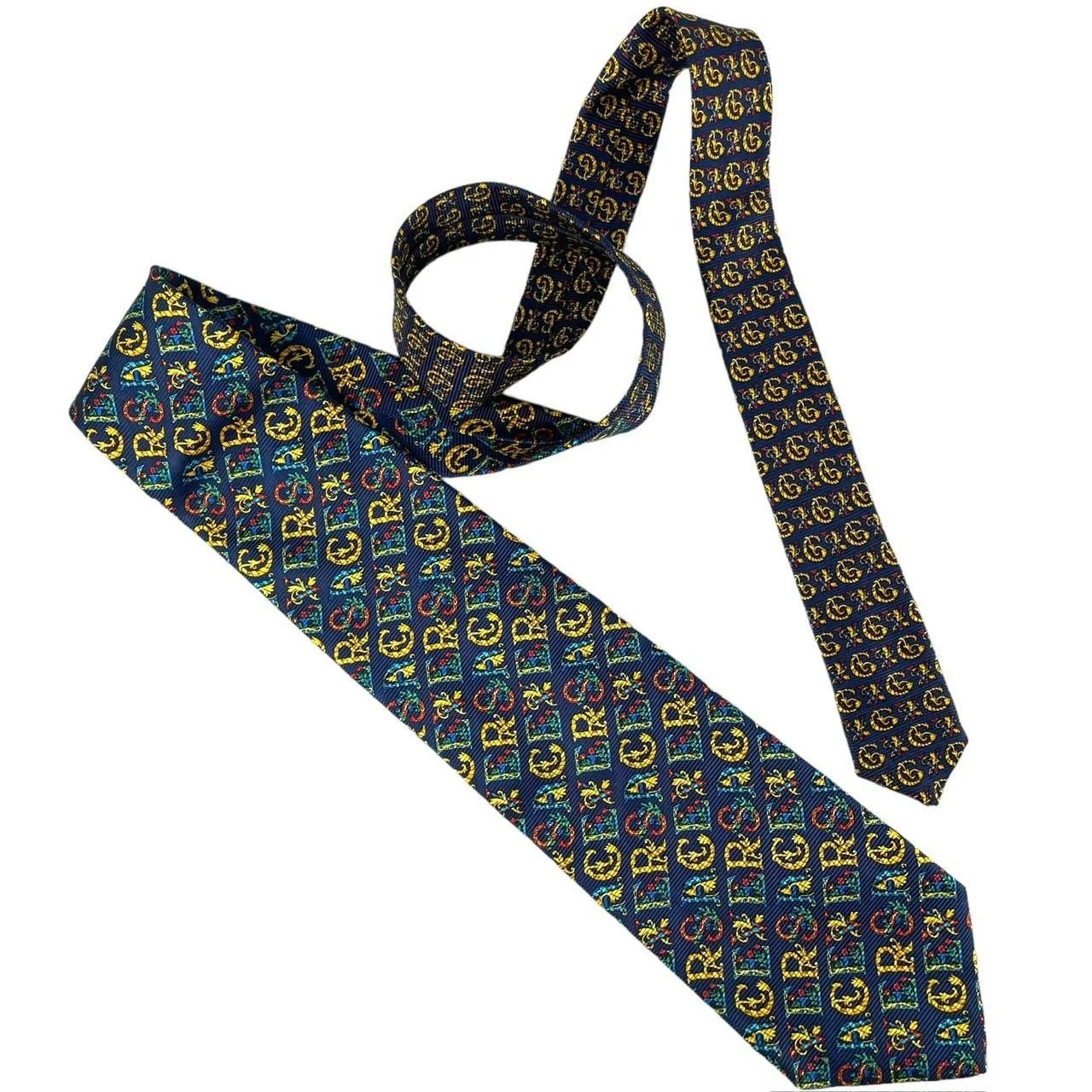 Gianni Versace Logo Tie