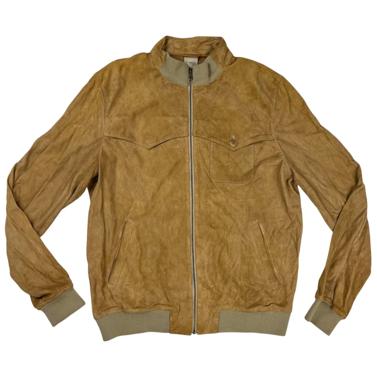 Vintage suede leather jacket