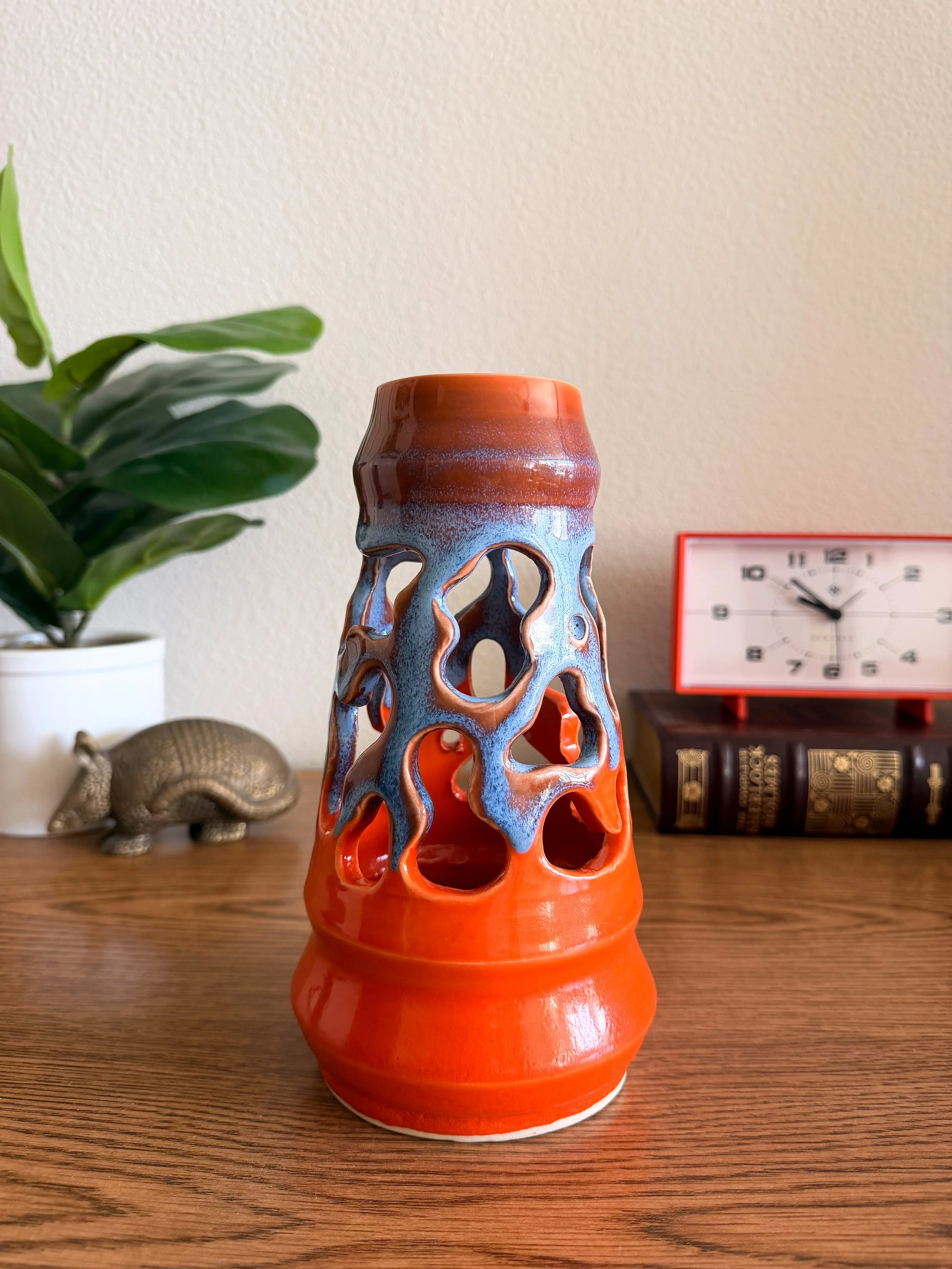 Orange & Opal Lava Lamp