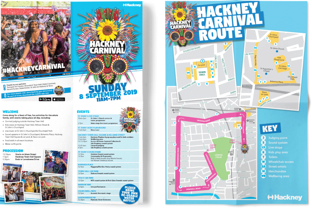 Hackney Carnival booklet