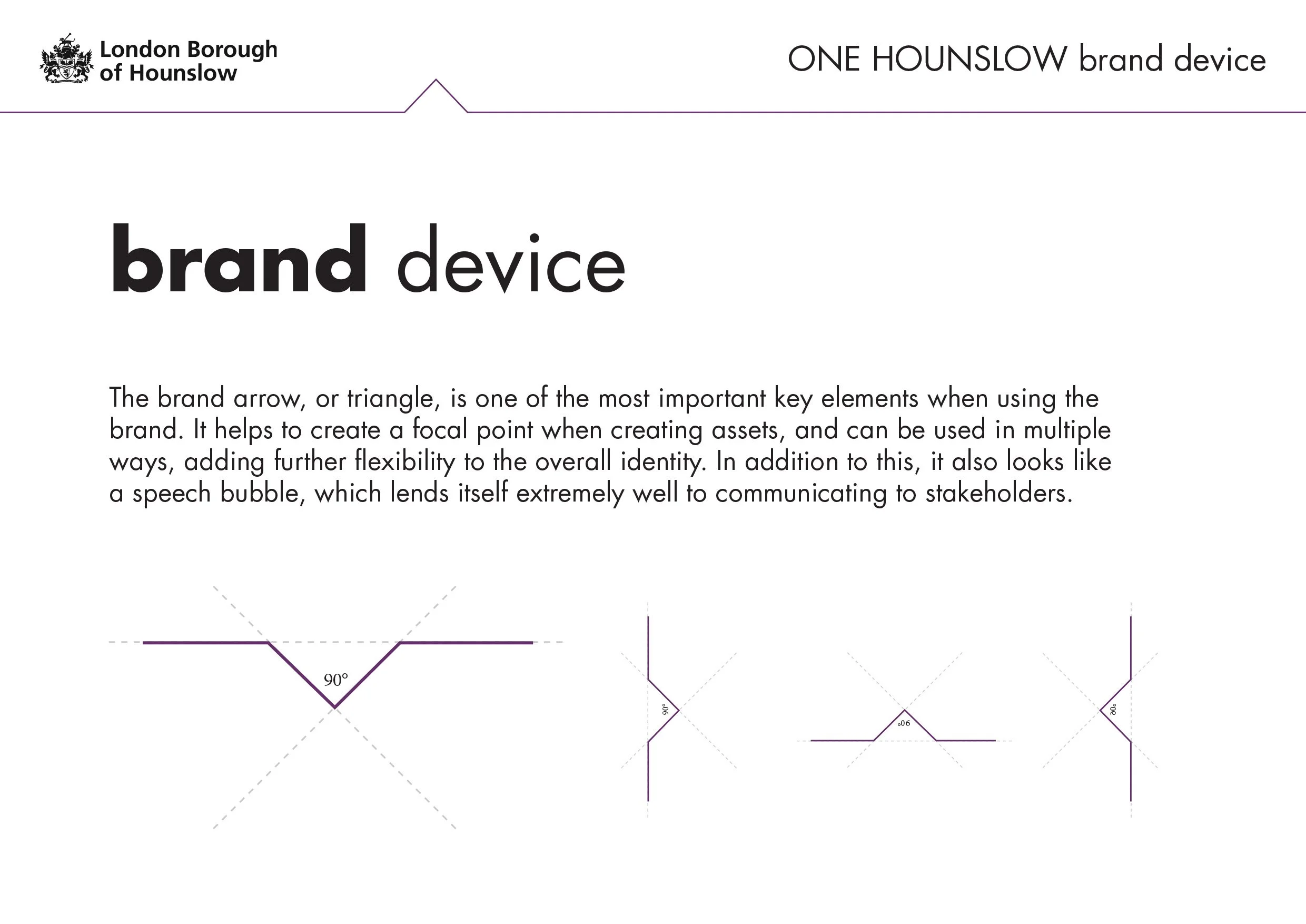 One Hounslow brand device