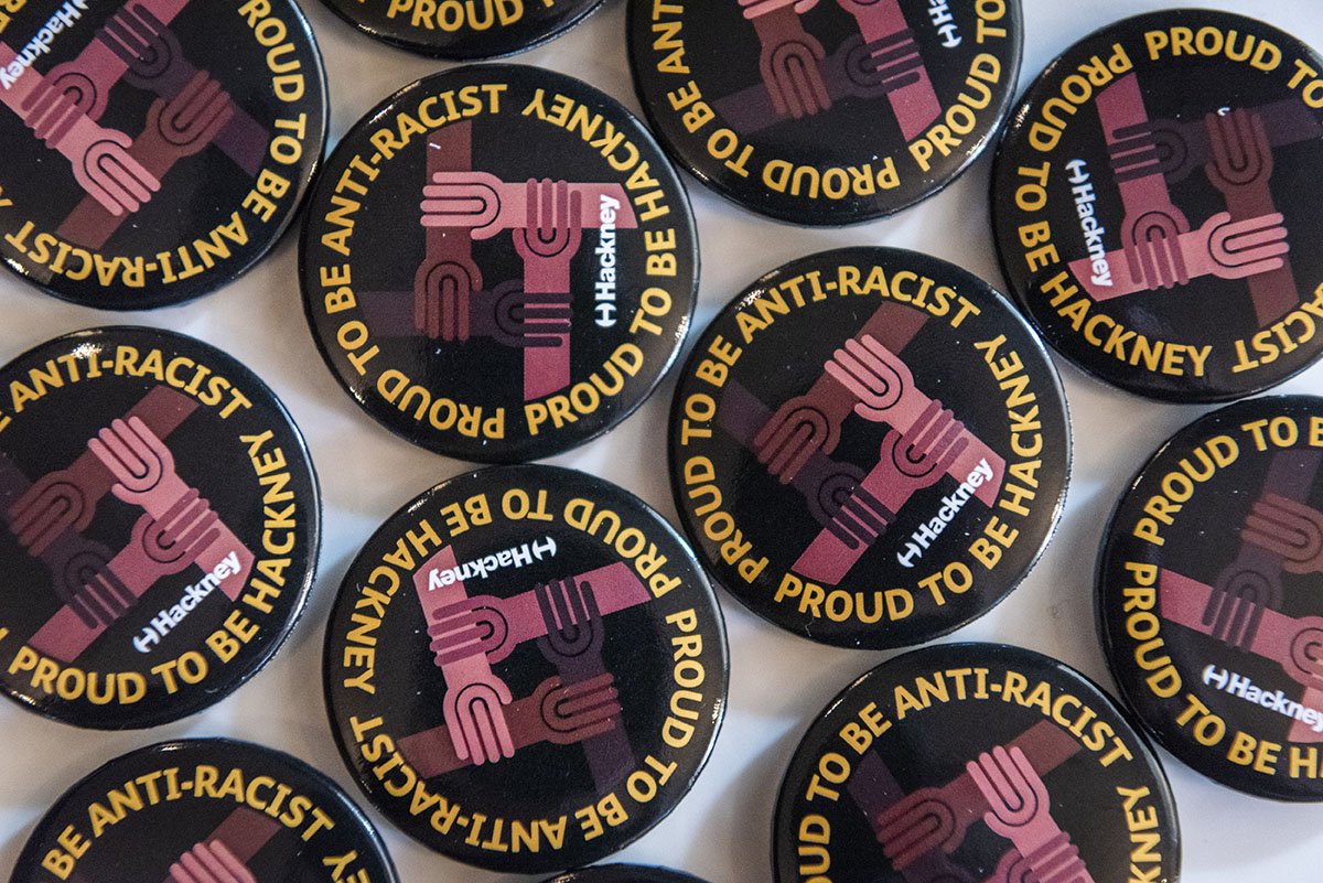 Anti-racist badges