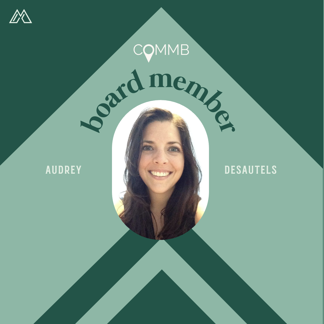 celebrating audrey desautels: COMMB’s newest board member