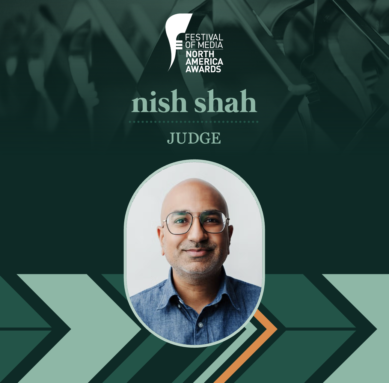 FOMNA: nish shah, CSO to join the jury!