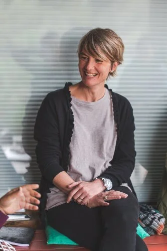 Photo portrait d'une freelance faisant partie du collectif d'indépendants Lookoom