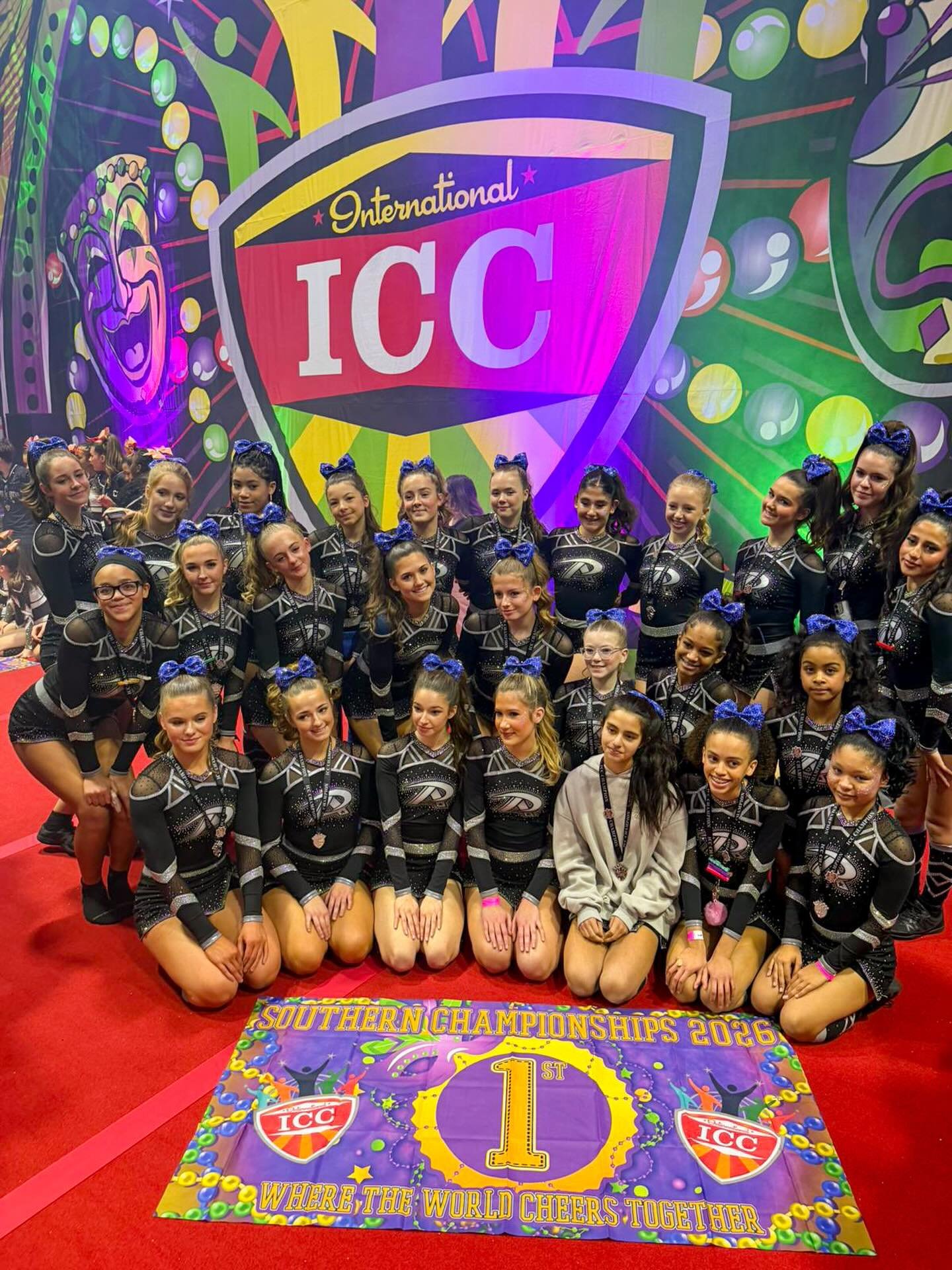 1st place for Sapphire💙🇺🇸

#winner #bracknellcheer #cheerleadingteam #cheerleadingcompetition #cheerleading